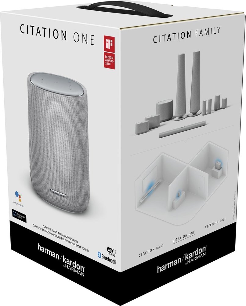 Harman Kardon Citation ONE MK3 Grijs - Draadloze speaker Harman Kardon Citation ONE MK3 Grijs - Draadloze speaker