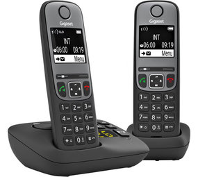 Gigaset Gigaset A705A Duo Zwart - Dect telefoon Gigaset Gigaset A705A Duo Zwart - Dect telefoon