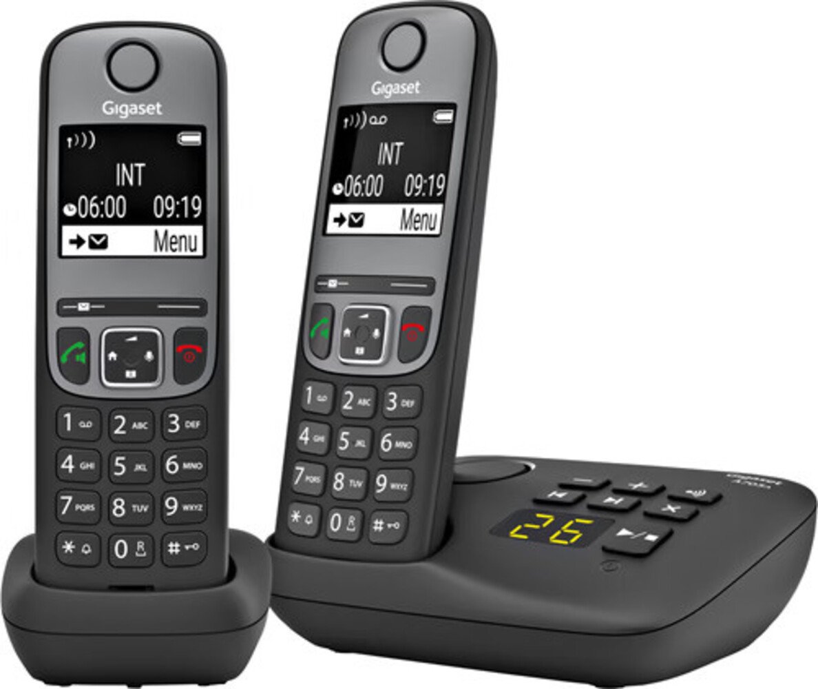 Gigaset Gigaset A705A Duo Zwart - Dect telefoon Gigaset Gigaset A705A Duo Zwart - Dect telefoon