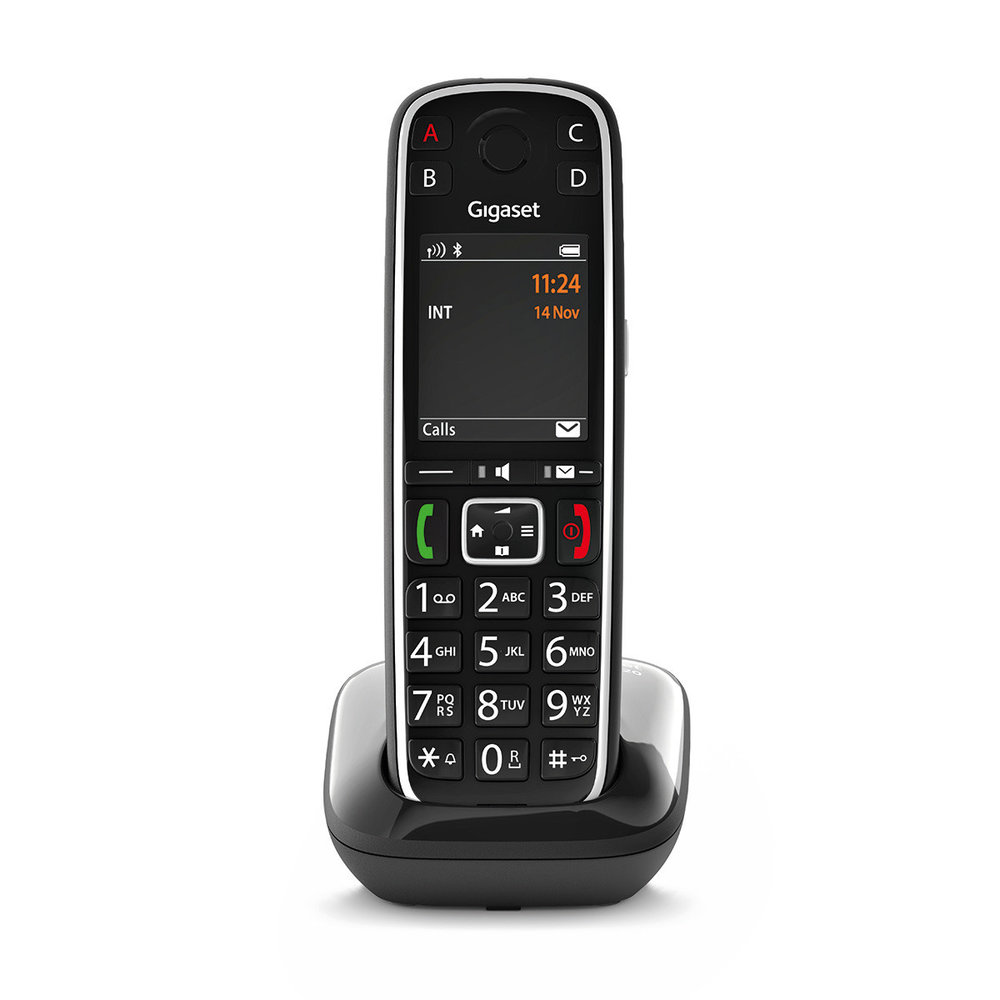 Gigaset Gigaset E720 Zwart - Dect telefoon