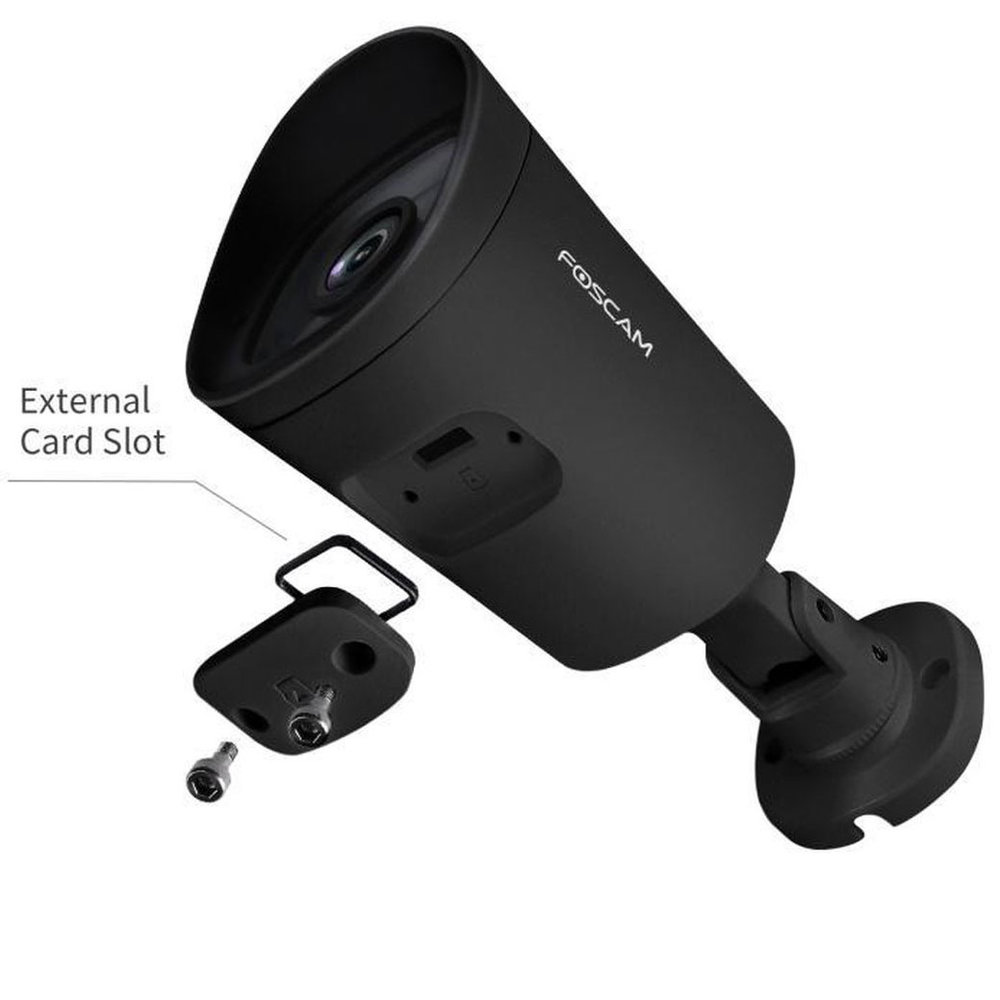 Foscam Foscam FI9912PB Zwart IP Camera Buiten - Beveiligingscamera Foscam Foscam FI9912PB Zwart IP Camera Buiten - Beveiligingscamera