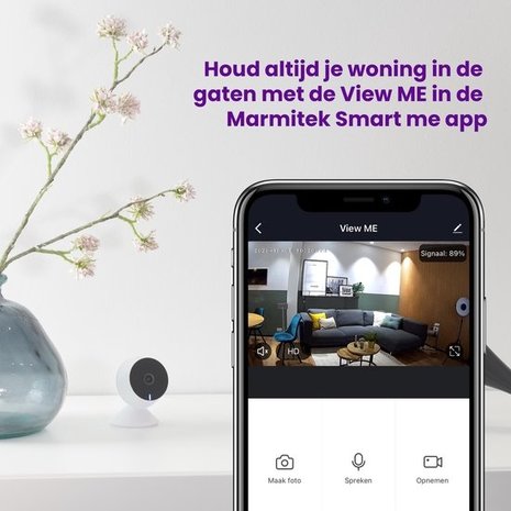 Marmitek Marmitek View ME - Beveiligingscamera Marmitek Marmitek View ME - Beveiligingscamera