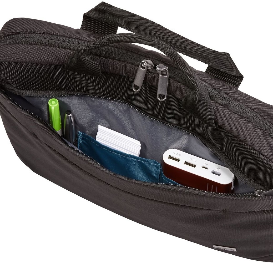 Case Logic Case Logic Advantage 14" Zwart - Laptoptas Case Logic Case Logic Advantage 14" Zwart - Laptoptas