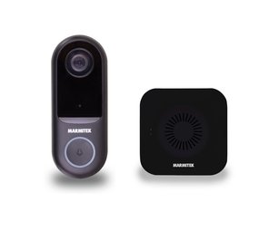 Marmitek Marmitek Buzz LO + Bell ME Zwart - Deurbel met camera + Gong zwart - Beveiligingscamera Marmitek Marmitek Buzz LO + Bell ME Zwart - Deurbel met camera + Gong zwart - Beveiligingscamera