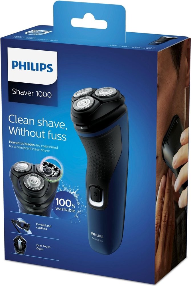 Philips Philips Shaver 1000 series S1131/41 - Scheerapparaat Philips Philips Shaver 1000 series S1131/41 - Scheerapparaat