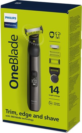 Philips Philips OneBlade Pro 360 QP6551/15 - Scheerapparaat Philips Philips OneBlade Pro 360 QP6551/15 - Scheerapparaat