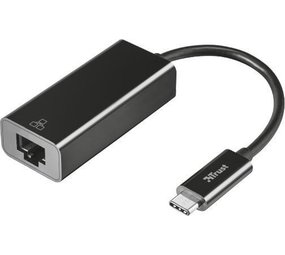 Trust Trust 21491 USB-C naar Ethernet - Adapter Trust Trust 21491 USB-C naar Ethernet - Adapter