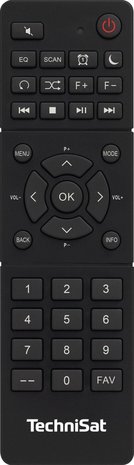 TechniSat Digitradio 10 IR Zwart - Radio TechniSat Digitradio 10 IR Zwart - Radio