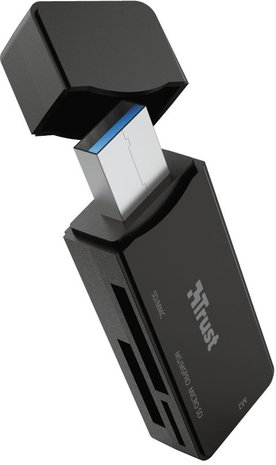 Trust Trust Nang Compacte USB 3.2 Gen1-kaartlezer Trust Trust Nang Compacte USB 3.2 Gen1-kaartlezer