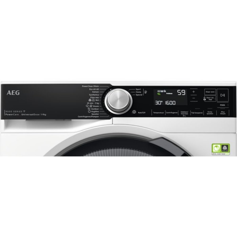 AEG AEG LR8BADEN PowerCare UniversalDose - Wasmachine AEG AEG LR8BADEN PowerCare UniversalDose - Wasmachine