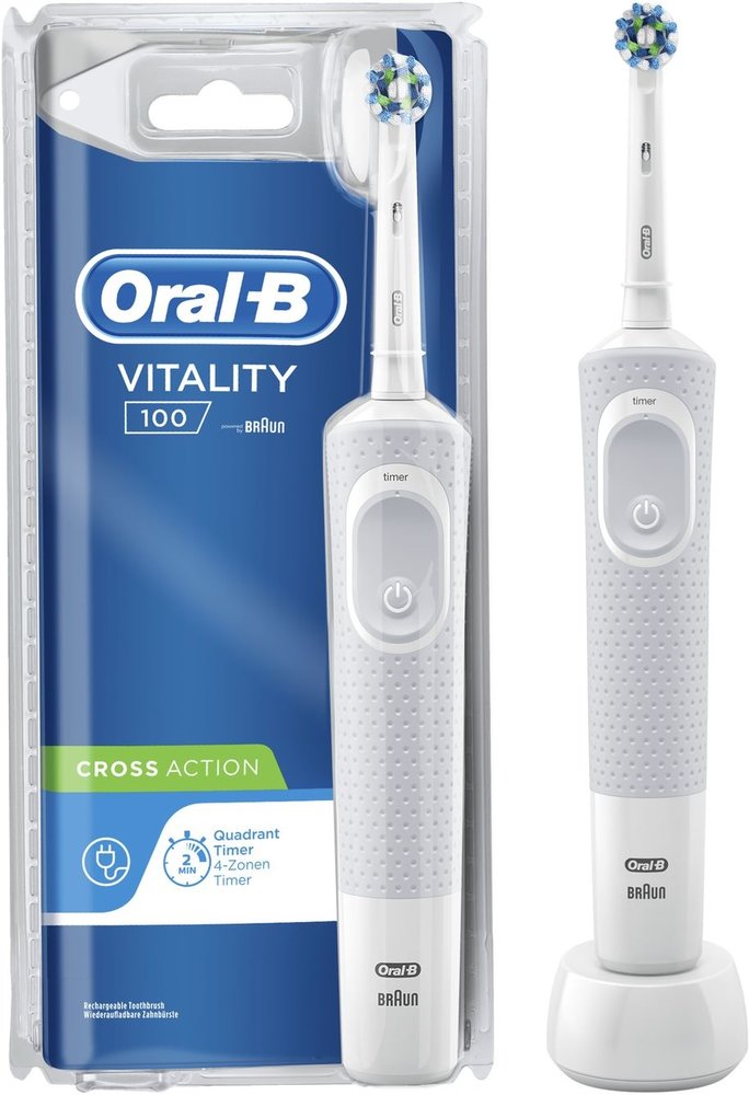 Oral-B Oral-B Vitality 100 Cross Action Wit D100.413 - Elektrische tandenborstel