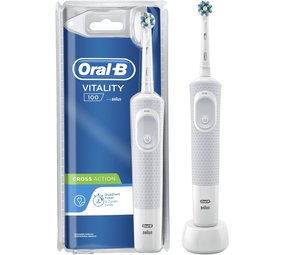 Oral-B Oral-B Vitality 100 Cross Action Wit D100.413 - Elektrische tandenborstel Oral-B Oral-B Vitality 100 Cross Action Wit D100.413 - Elektrische tandenborstel