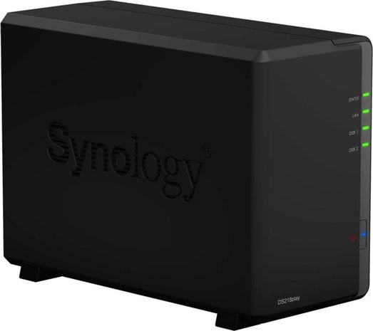 Synology DS218play - Externe harde schijf Synology DS218play - Externe harde schijf
