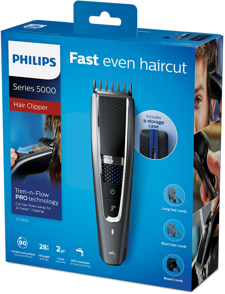 Philips Philips series 5000 HC5650/15 - Tondeuse Philips Philips series 5000 HC5650/15 - Tondeuse