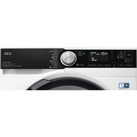 AEG AEG TR9BADEN AbsoluteCare Plus - Warmtepompdroger AEG AEG TR9BADEN AbsoluteCare Plus - Warmtepompdroger