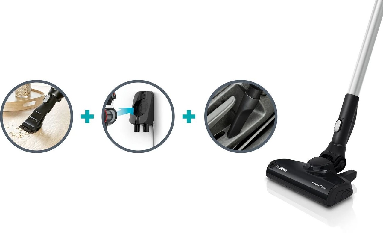 Bosch Bosch Unlimited BCS611P4A - Steelstofzuiger Bosch Bosch Unlimited BCS611P4A - Steelstofzuiger