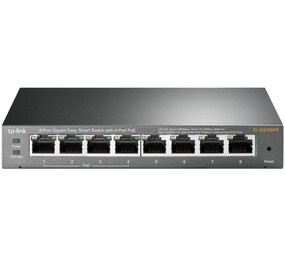 TP-Link TP-Link TL-SG108PE - Netwerk switch TP-Link TP-Link TL-SG108PE - Netwerk switch
