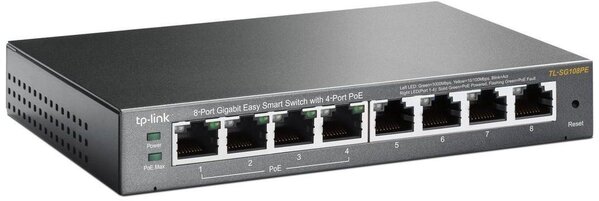 TP-Link TP-Link TL-SG108PE - Netwerk switch TP-Link TP-Link TL-SG108PE - Netwerk switch
