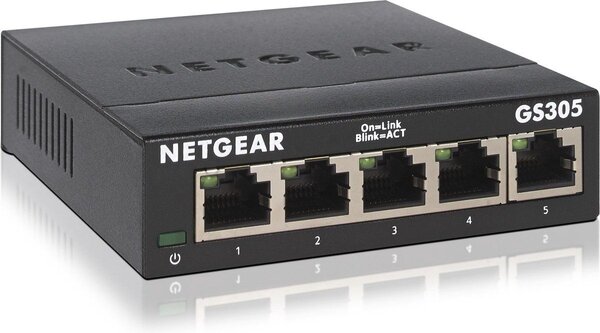 Netgear Netgear GS305-300PES - Netwerk switch Netgear Netgear GS305-300PES - Netwerk switch