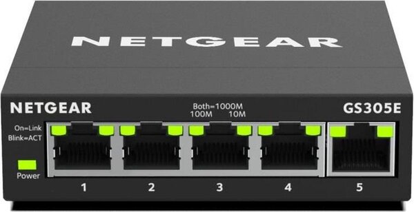 Netgear Netgear GS305E - Netwerk switch Netgear Netgear GS305E - Netwerk switch