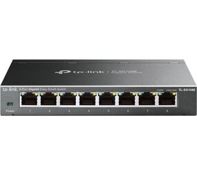 TP-Link TP-Link TL-SG108E-Gigabit - Netwerk switch TP-Link TP-Link TL-SG108E-Gigabit - Netwerk switch