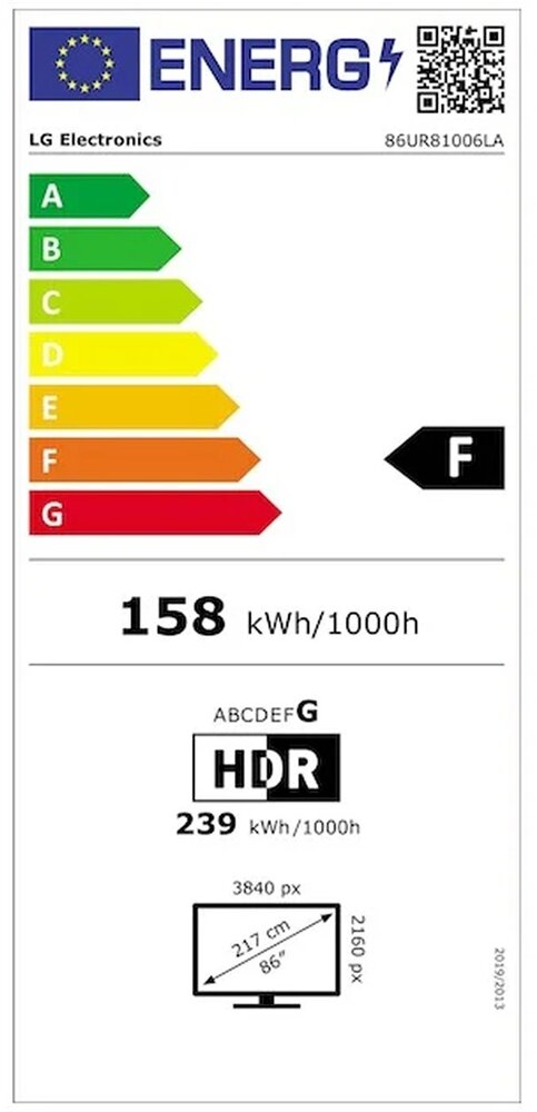 LG LG 86UR81006LA - LED TV
