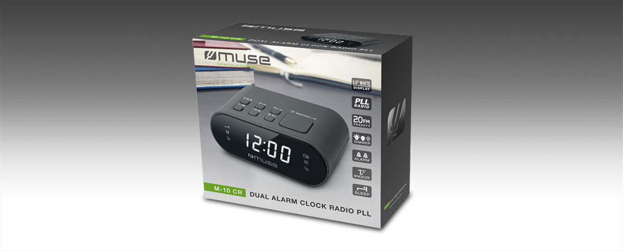 Muse Muse M10CR - Wekkerradio