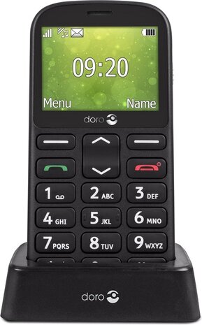 Doro Doro 1361 Zwart - Senioren telefoon