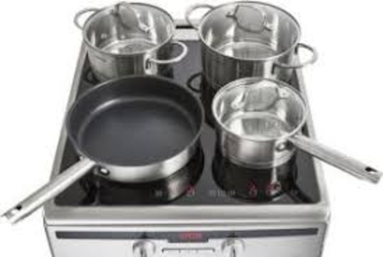 Inventum Inventum VFI5042RVS - Inductiefornuis Inventum Inventum VFI5042RVS - Inductiefornuis