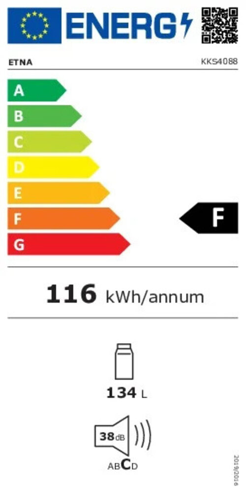 ETNA ETNA KKS4088 - Inbouw koelkast ETNA ETNA KKS4088 - Inbouw koelkast