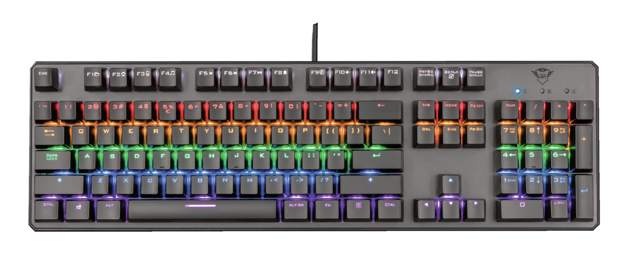 Trust Trust GXT 865 Asta - Gaming toetsenbord Trust Trust GXT 865 Asta - Gaming toetsenbord