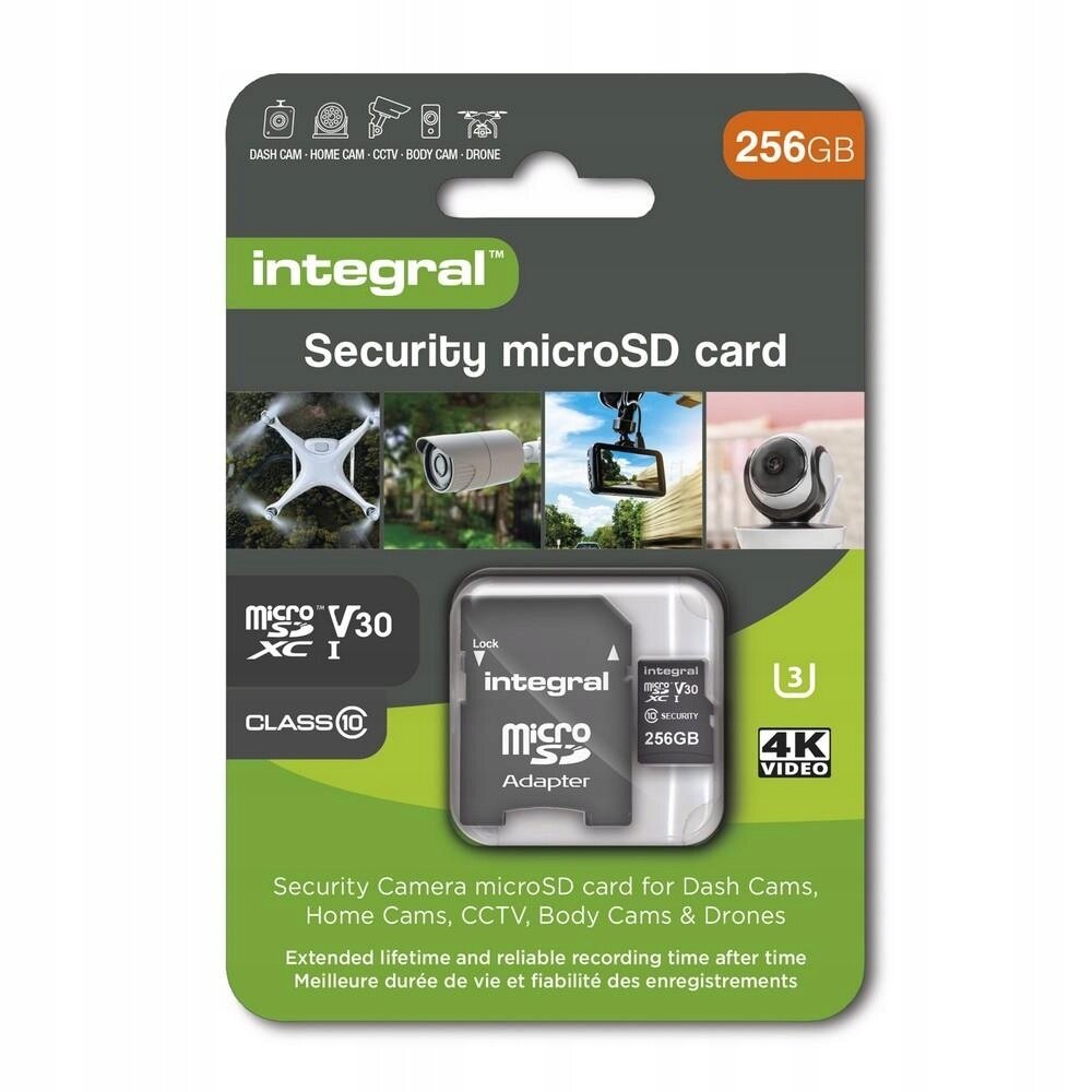 Integral Memory Integral Micro SDXC 256GB (V30) - Micro SD kaart