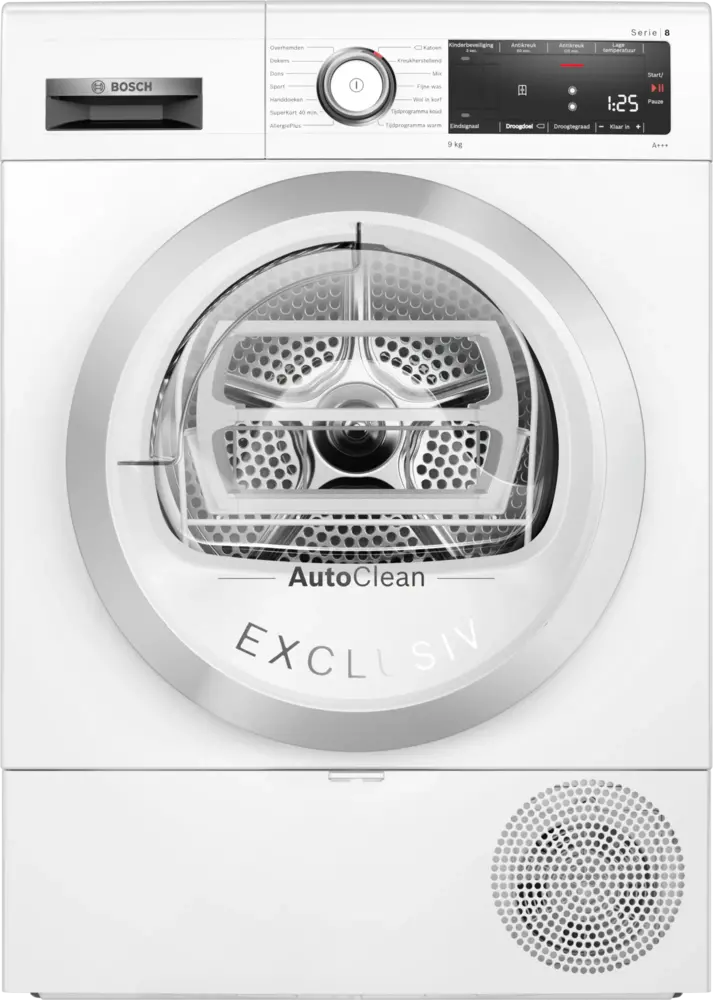 Bosch Bosch EXCLUSIV WTX88M90NL - Warmtepompdroger