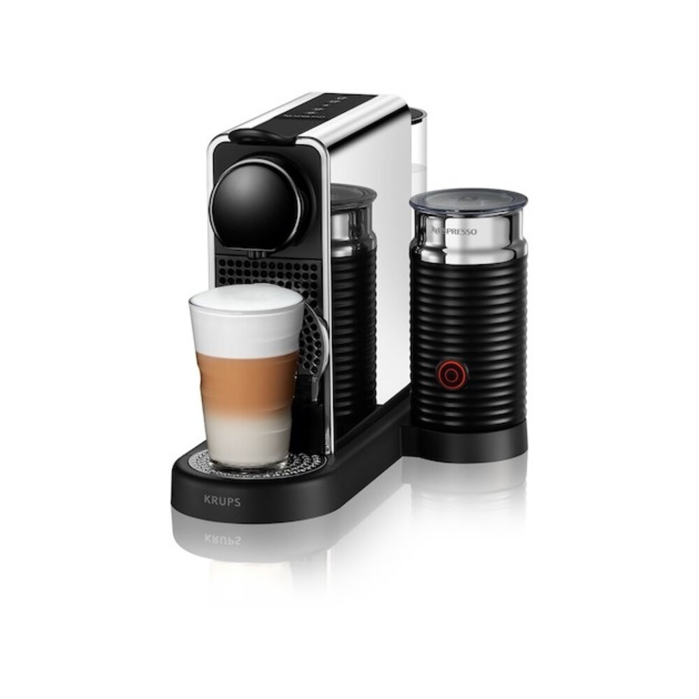 Krups Krups Nespresso CitiZ Platinum & Milk XN630D RVS - Koffiemachine Krups Krups Nespresso CitiZ Platinum & Milk XN630D RVS - Koffiemachine