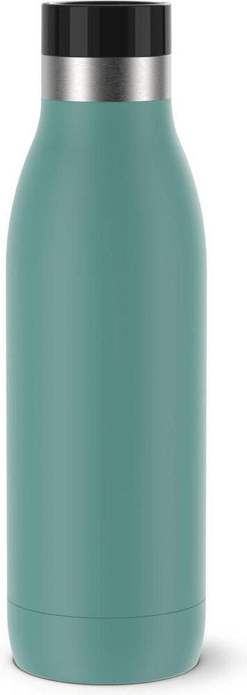 Tefal Tefal Bludrop Basic 0,5L RVS/Groen - Drinkfles Tefal Tefal Bludrop Basic 0,5L RVS/Groen - Drinkfles