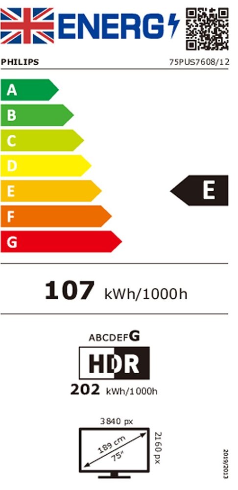 Philips Philips 75PUS7608/12 - LED TV Philips Philips 75PUS7608/12 - LED TV