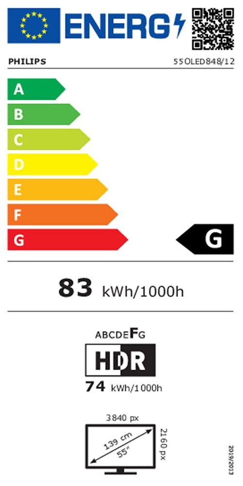 Philips  Philips 55OLED848/12 - OLED TV