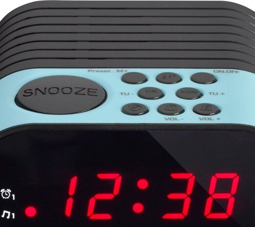 Lenco Lenco CR-07 - Wekkerradio Lenco Lenco CR-07 - Wekkerradio