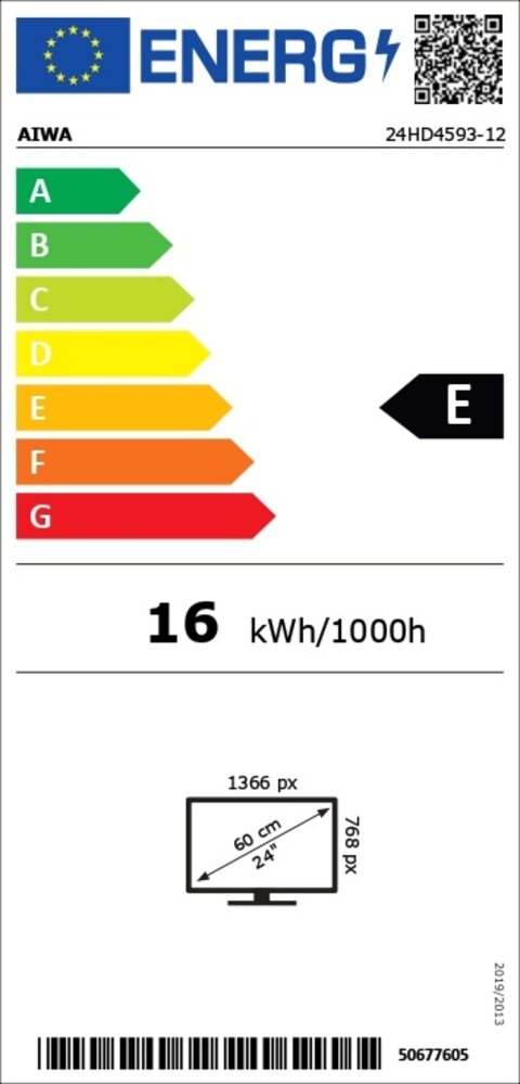 Aiwa Aiwa 24HD4593-12V - LED TV