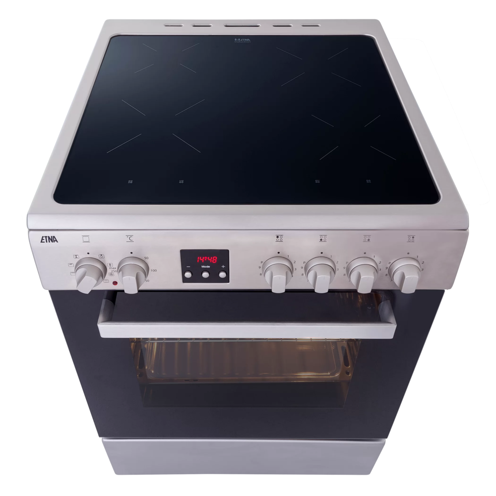 ETNA ETNA FIV760RVS - Inductiefornuis ETNA ETNA FIV760RVS - Inductiefornuis