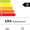 ETNA ETNA KCV285NRVS - Koel-vriescombinatie ETNA ETNA KCV285NRVS - Koel-vriescombinatie