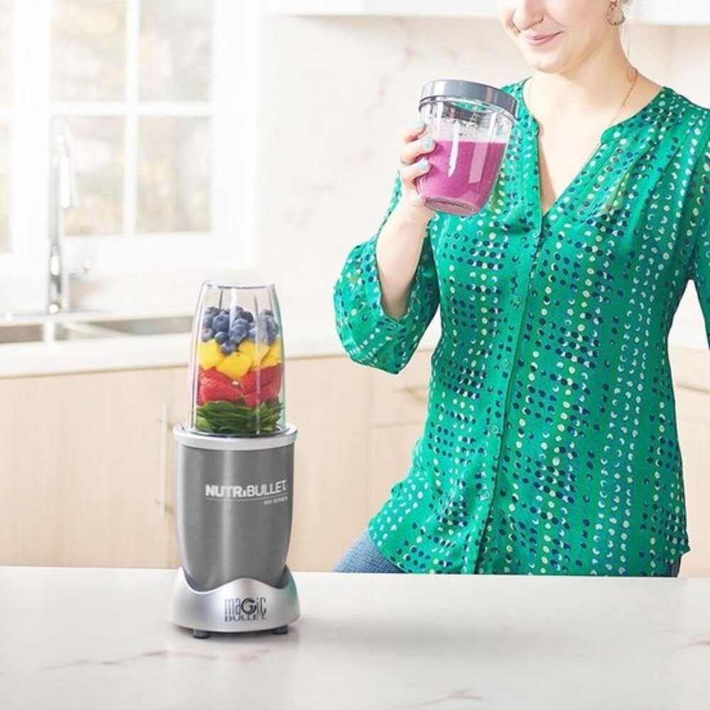 Nutribullet nutribullet Pro 900 Grijs (5-delig) - Blender Nutribullet nutribullet Pro 900 Grijs (5-delig) - Blender