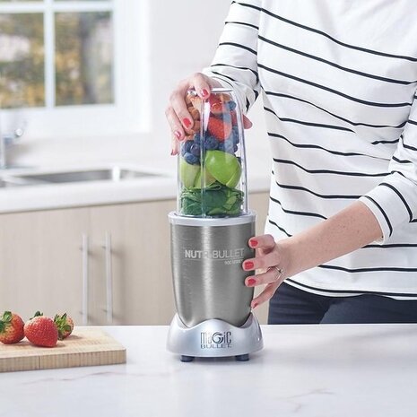 Nutribullet nutribullet Pro 900 Grijs (5-delig) - Blender Nutribullet nutribullet Pro 900 Grijs (5-delig) - Blender