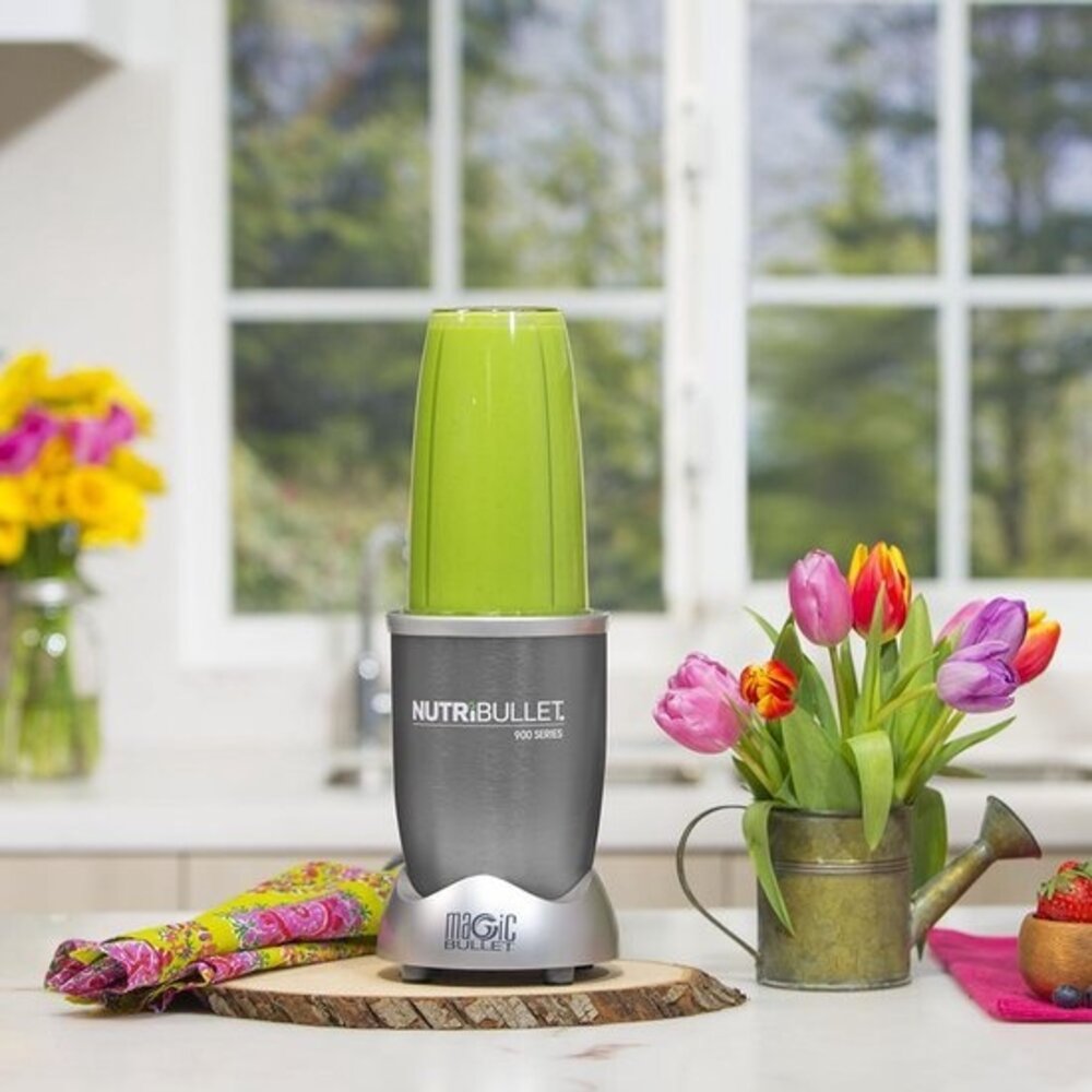 Nutribullet nutribullet Pro 900 Grijs (5-delig) - Blender Nutribullet nutribullet Pro 900 Grijs (5-delig) - Blender