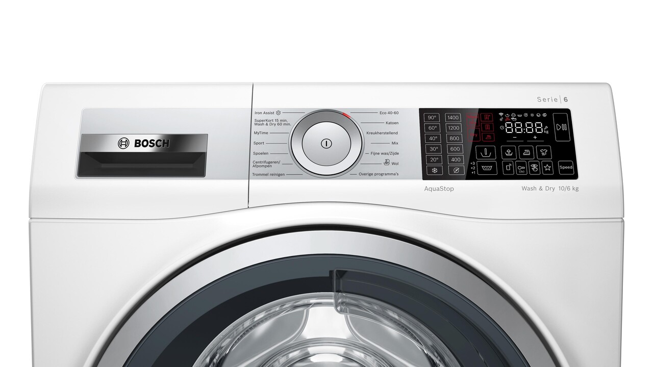 Bosch Bosch WDU8H540NL - Was-droogcombinatie Bosch Bosch WDU8H540NL - Was-droogcombinatie