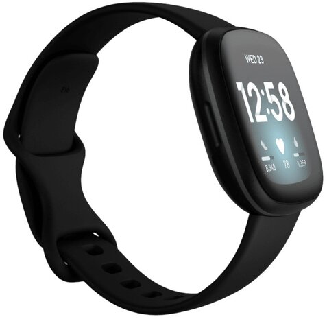 Fitbit Versa 3 Zwart - Smartwatch Fitbit Versa 3 Zwart - Smartwatch