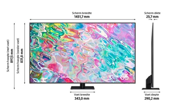 Samsung Samsung QLED 4K 65Q77B - QLED TV