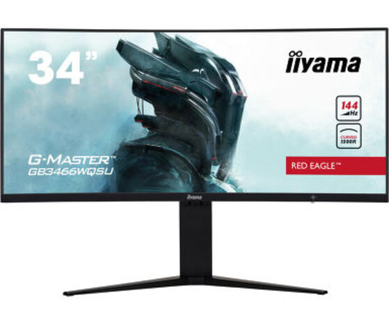 iiyama iiyama G-Master Red Eagle GB3466WQSU-B1 - 34 inch  - Monitor