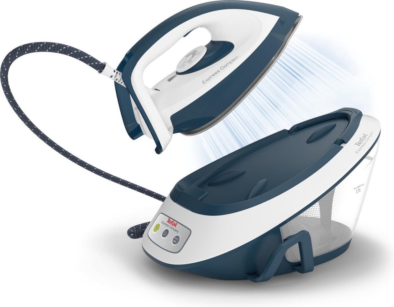 Tefal Tefal Express Compact SV7110 - Stoomgenerator Tefal Tefal Express Compact SV7110 - Stoomgenerator