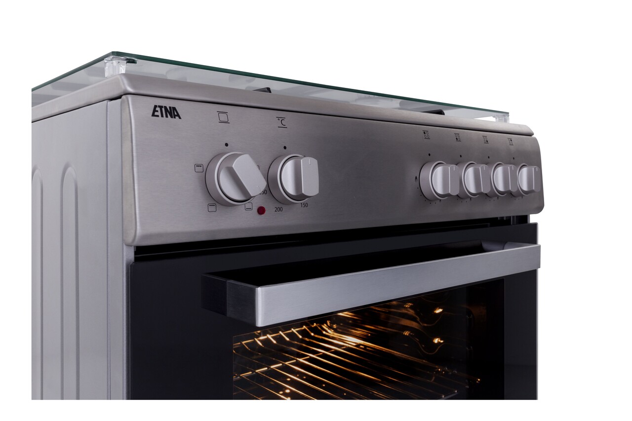 ETNA ETNA FGV160RVS - Elektrisch fornuis ETNA ETNA FGV160RVS - Elektrisch fornuis